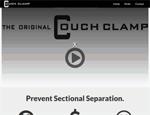 Tablet Screenshot of couchclamp.com